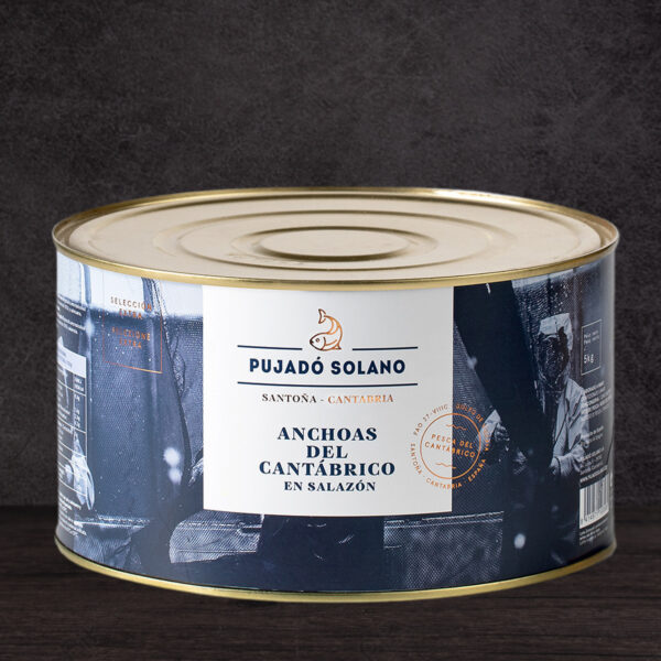 Cantabrian Anchovy in Salt "0" 5 KG